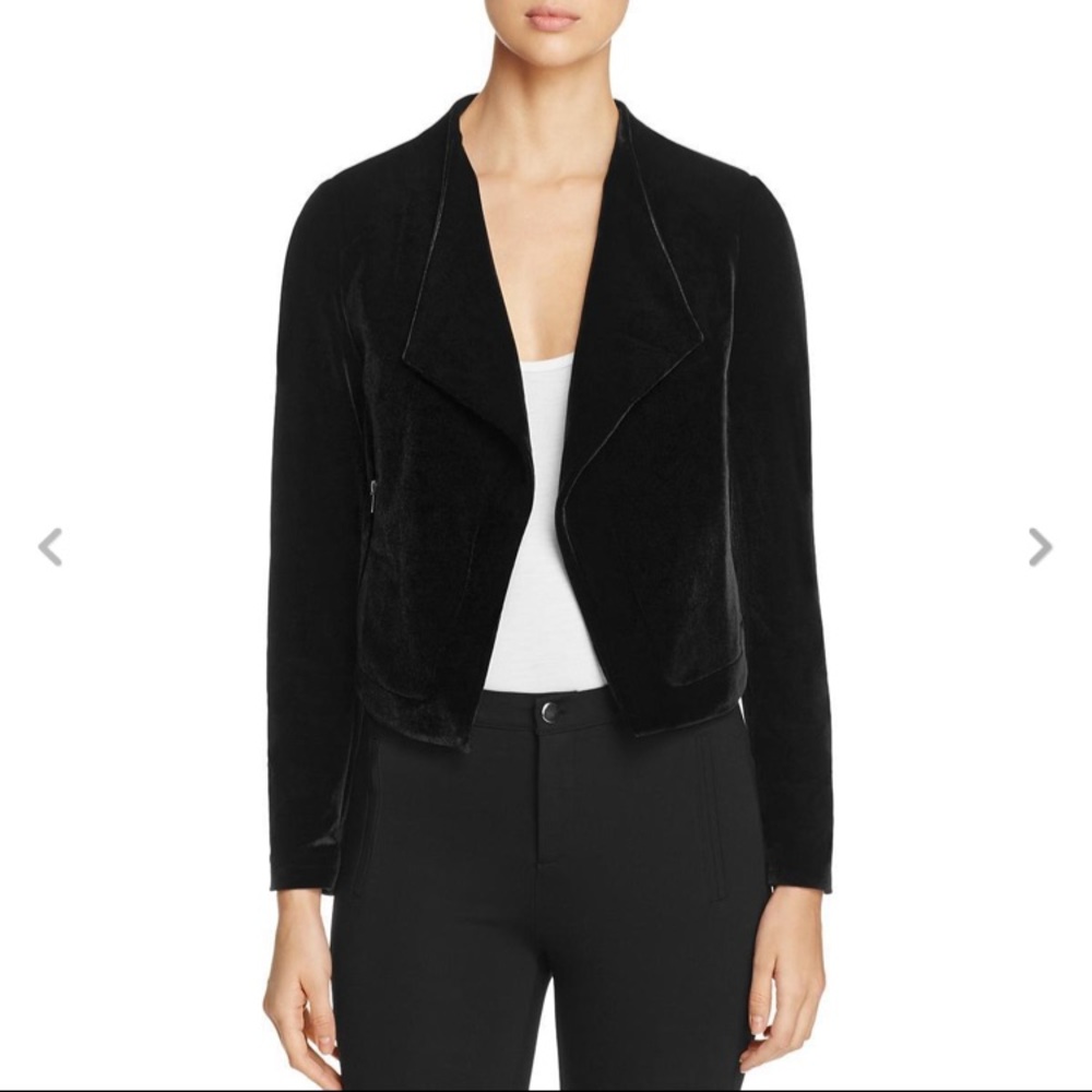 NWT Supercute Lysse Leggings Black Velvet Blazer!